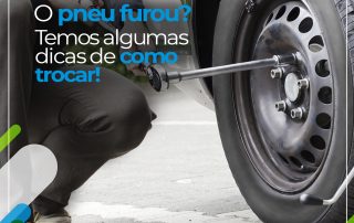 O pneu furou?
