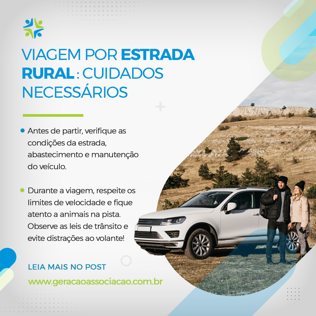 Viagem com segurança na estrada