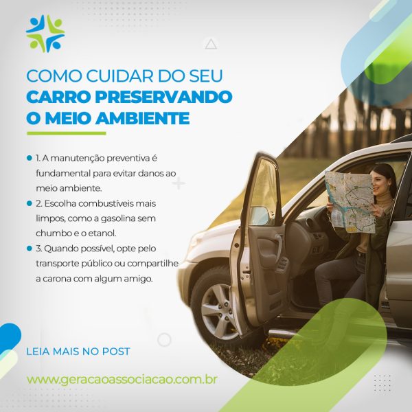 Como cuidar do seu carro preservando o meio ambiente