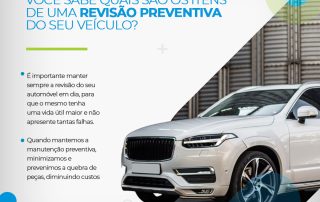 Revisão preventiva do veículo