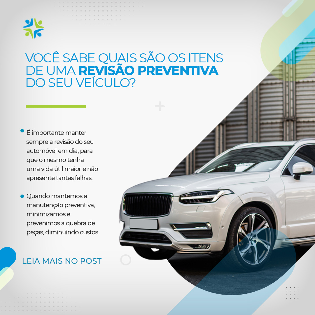 Revisão preventiva do veículo