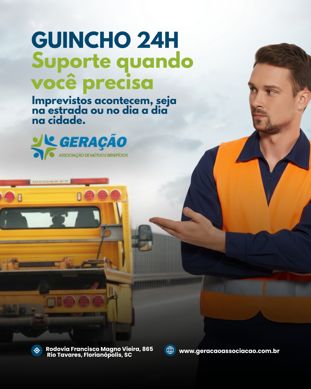 Guincho 24h: suporte quando você mais precisa