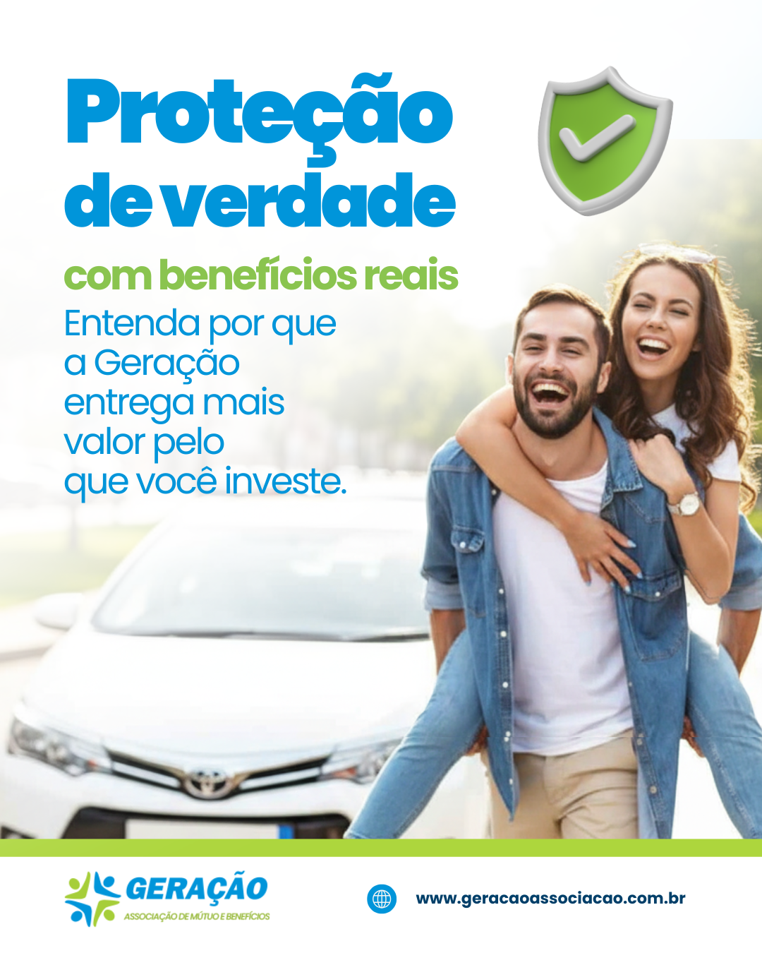 Proteção de verdade com benefícios reais.